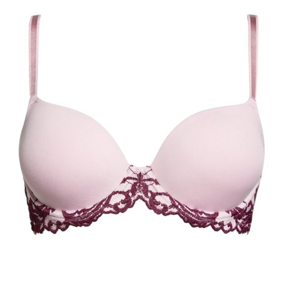 Wacoal 853322 Instant Icon Tshirt Bra in Fragrant Lilac/Pickled Beet – 32DD - Picture 5 of 13